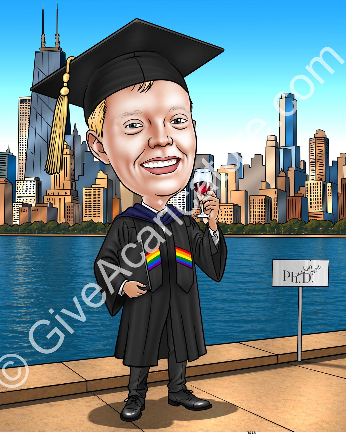 caricature for Cynthia M.